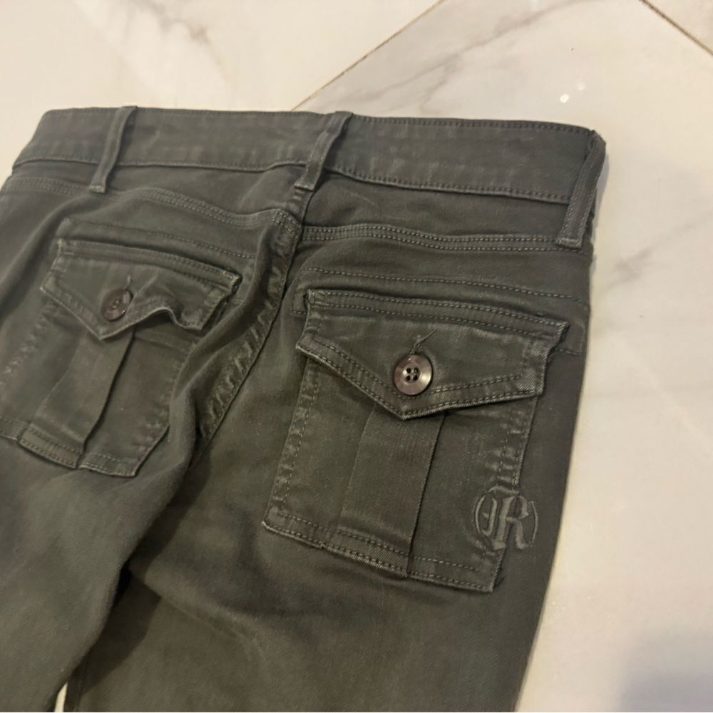 Rich & Skinny- Dark Green Skinny Jeans #11 - Picture 8 of 8